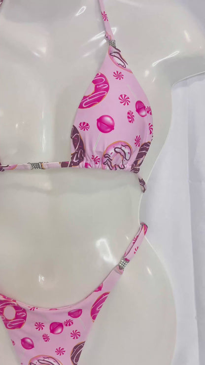 Donut Posing Bikini Top