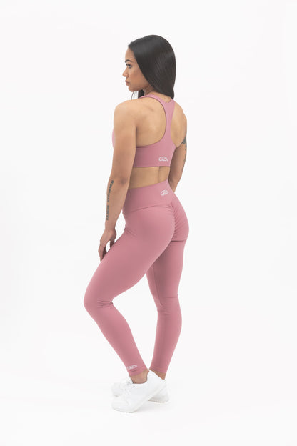 Driven Range Racerback Crop Top - Sienna