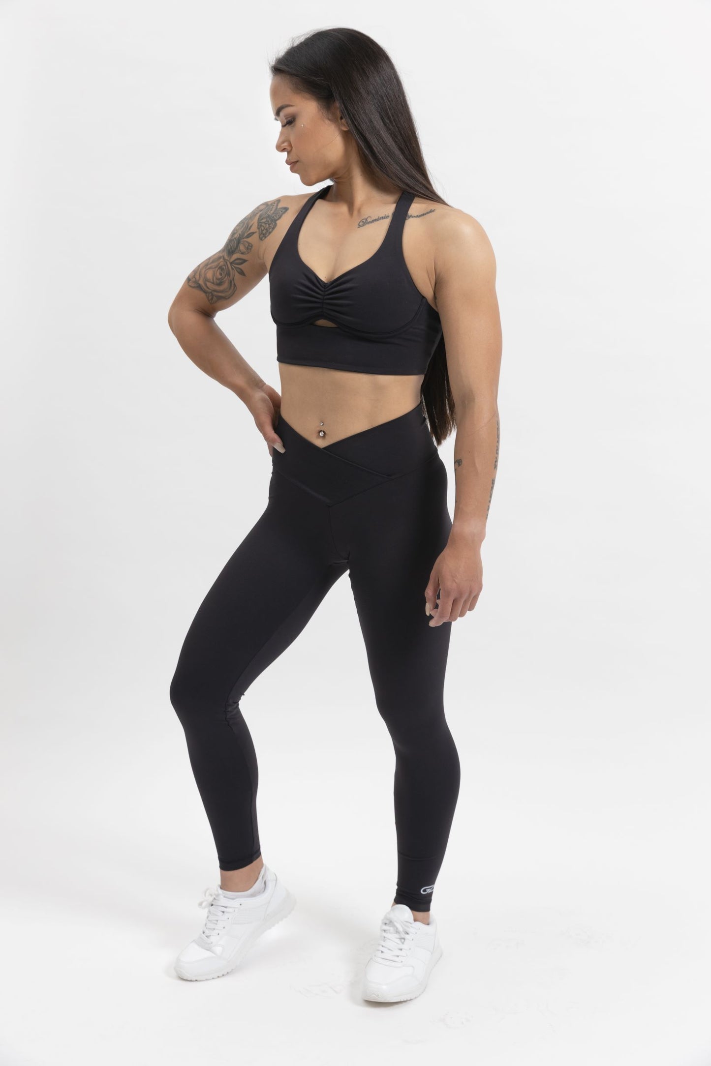Driven Range Scrunch Leggings - Black