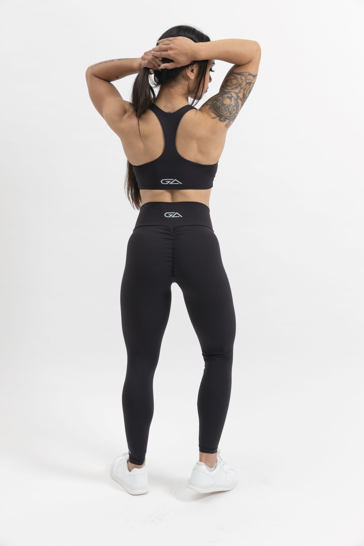 Driven Range Scrunch Leggings - Black