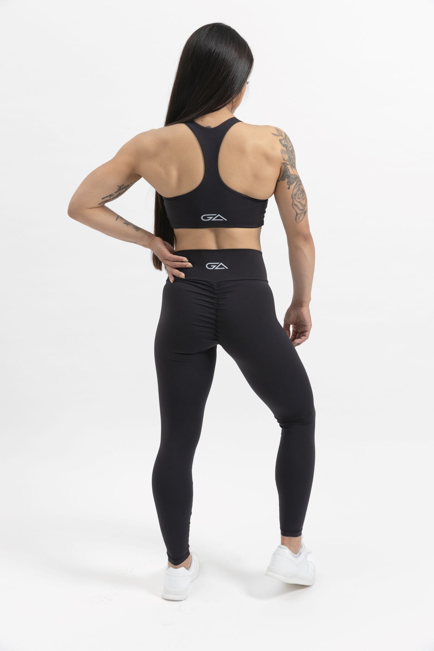 Driven Range Scrunch Leggings - Black